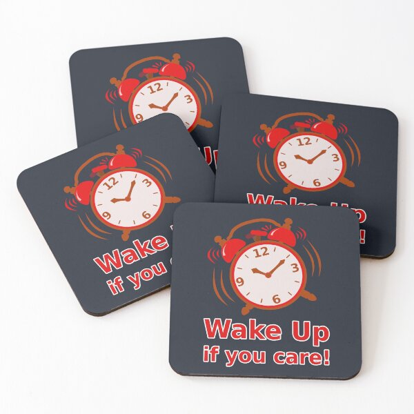 Item preview, Wake Up if you care! (red var) designed and sold by tuzlay.