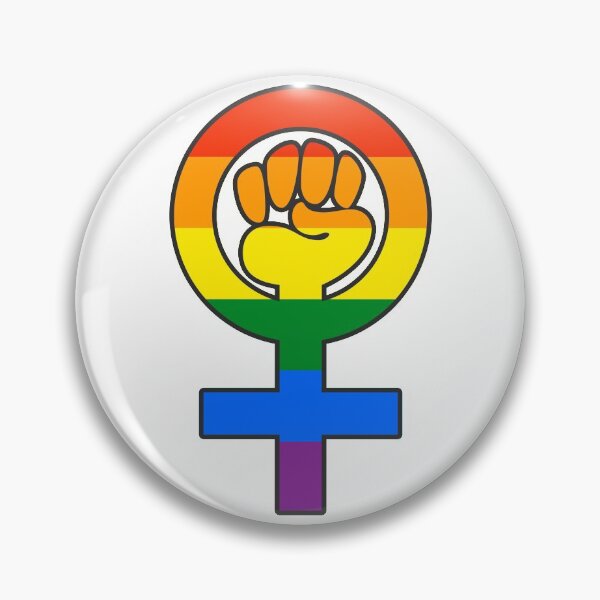 Item preview, Girl Power Feminist LGBT designed and sold by AntifaShop.