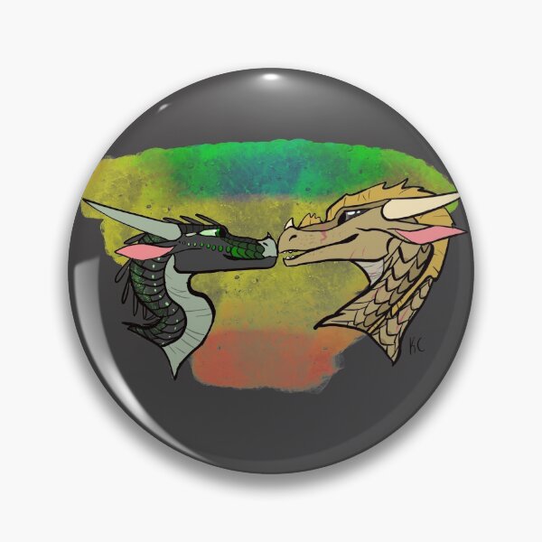 Item preview, Qibli and Moon from Wings of Fire  designed and sold by AmberKaylee.