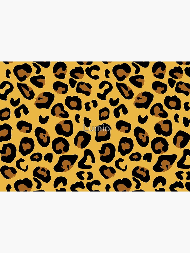 Leopard pattern face covering White leopard by Lumio