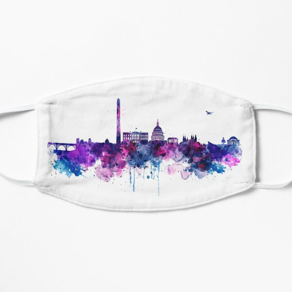 Washington DC Skyline Mask