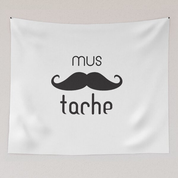 Item preview, Long Black Moustache designed and sold by Drago Art.