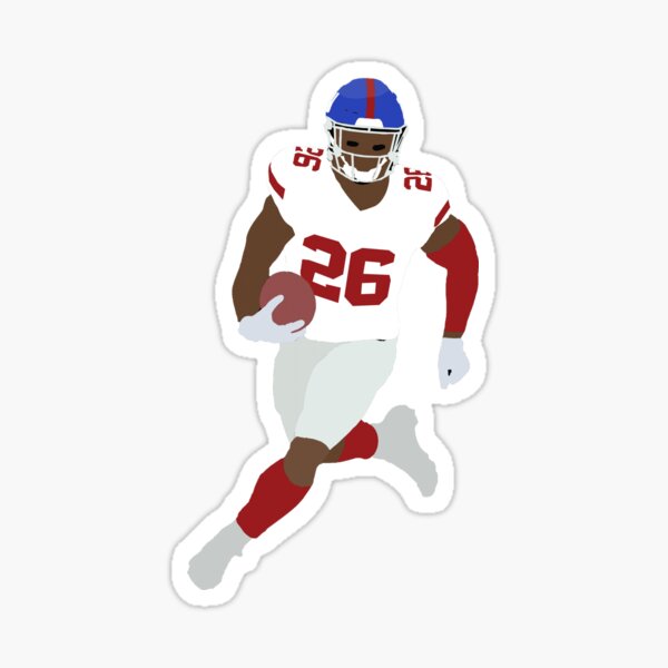 Saquon Barkley Color Rush Sticker for Sale by Alex Benson