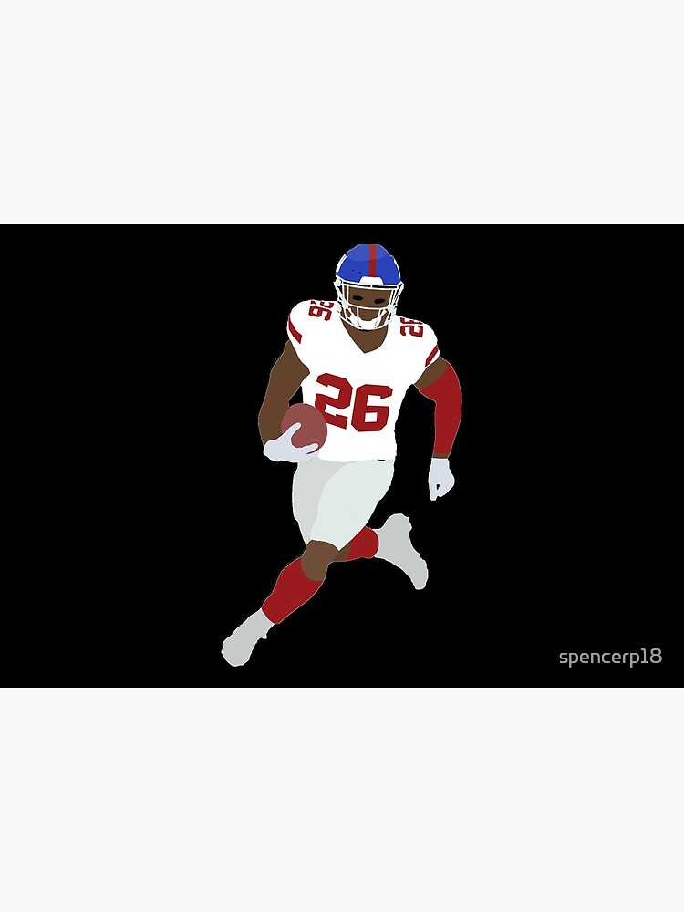 Saquon Barkley NEW YORK GIANTS WATER COLOR PIXEL ART 10 T-Shirt