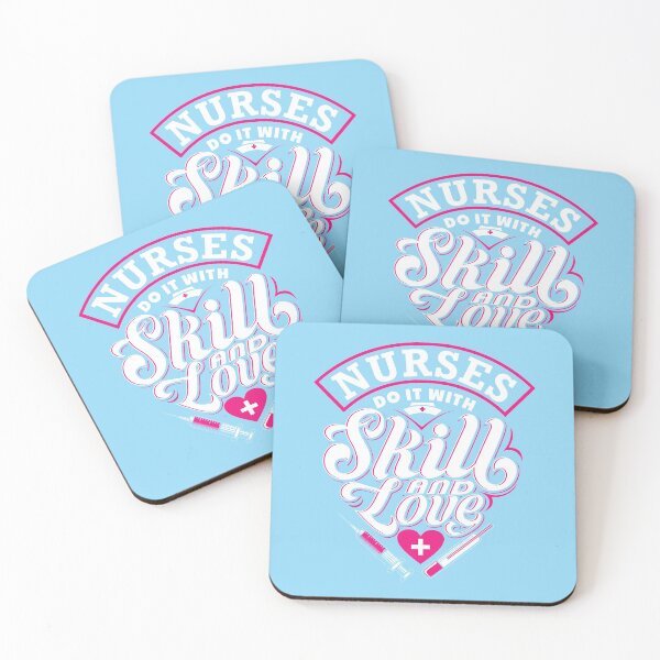 Item preview, NURSES DO IT WITH SKILL AND LOVE designed and sold by ej-sulu.