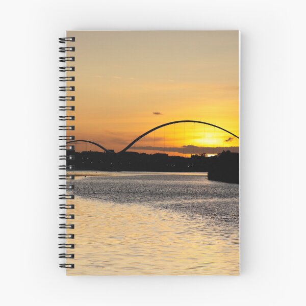 Item preview, Infinity Bridge at Sunset designed and sold by Lanean.