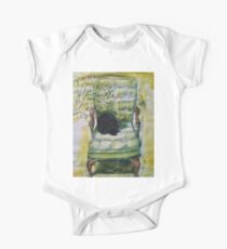 Natasha in the Chartreuse Chair One Piece - Short Sleeve