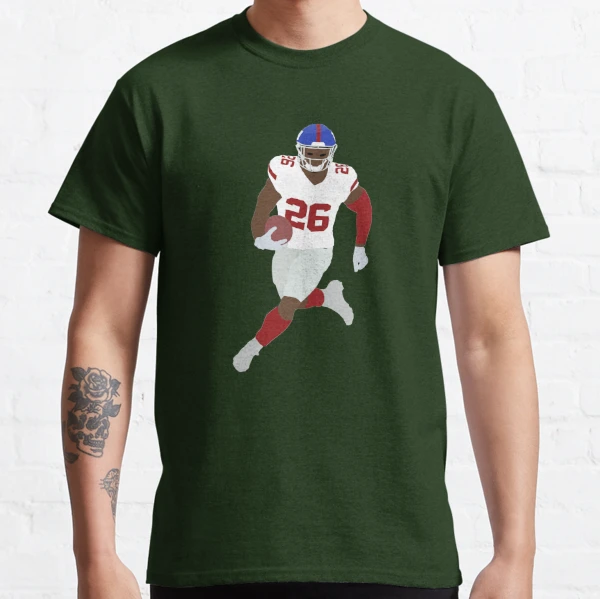 Saquon Barkley Cartoon Graphic Classic T-Shirt.png Essential T-Shirt for  Sale by DidiaMaggiora