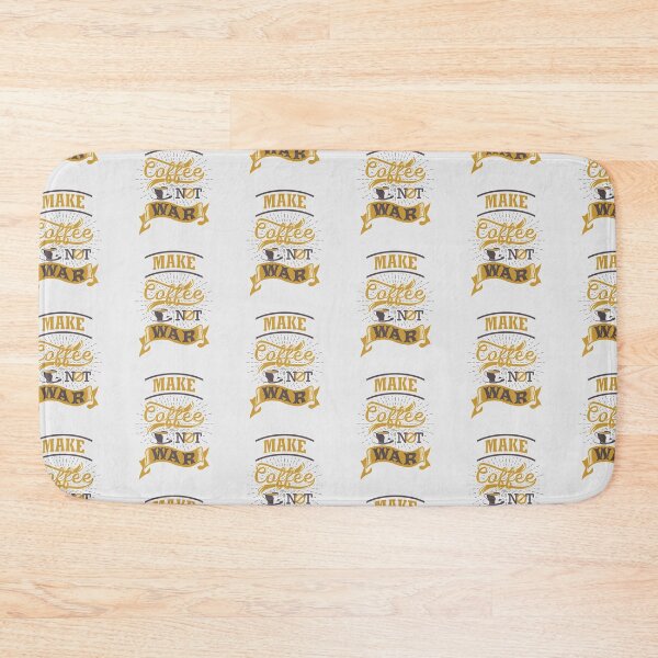 Item preview, Make coffee not war, White designed and sold by coffeeapparel.