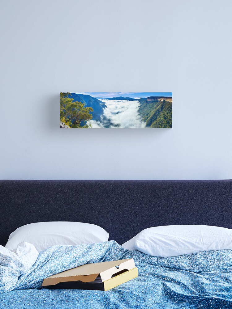 Thumbnail 1 of 3, Canvas Print, Kanangra Valley, Kanangra-Boyd National Park, New South Wales, Australia designed and sold by Chockstone.