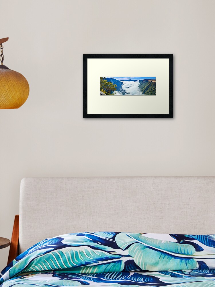 Thumbnail 2 of 7, Framed Art Print, Kanangra Valley, Kanangra-Boyd National Park, New South Wales, Australia designed and sold by Chockstone.
