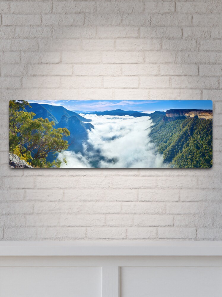 Thumbnail 2 of 4, Metal Print, Kanangra Valley, Kanangra-Boyd National Park, New South Wales, Australia designed and sold by Chockstone.