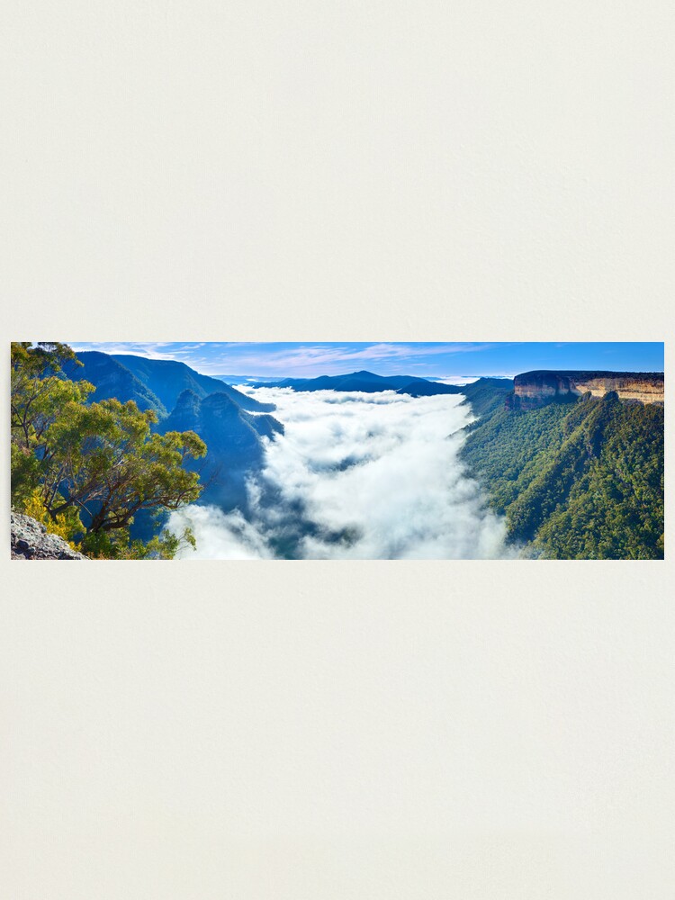 Thumbnail 2 of 3, Photographic Print, Kanangra Valley, Kanangra-Boyd National Park, New South Wales, Australia designed and sold by Michael Boniwell.
