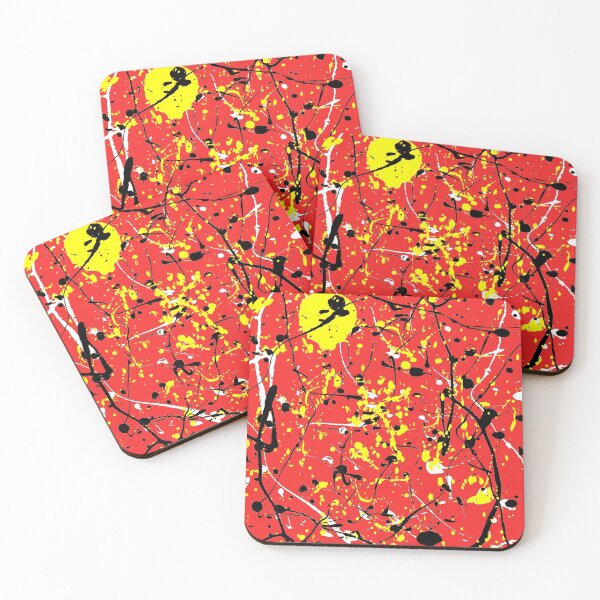 Item preview, Red Black Yellow White designed and sold by Rockett Graphics.