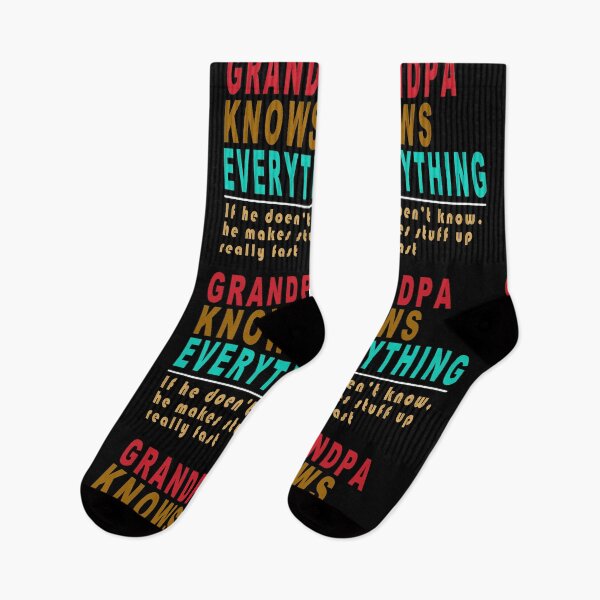 Item preview, Grandpa Knows Everything designed and sold by majeed10.