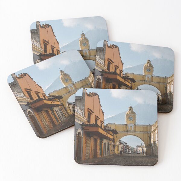 Item preview, Santa Catalina Arch in La Antigua, Guatemala on a summer morning (Arco de Santa Catalina) designed and sold by michieldros.