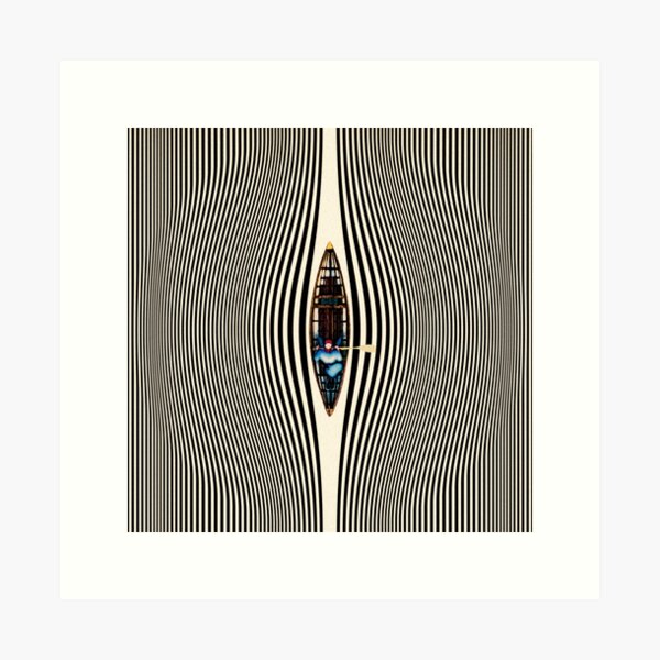Aperçu de l'œuvre Balade en canoë illusoire créée et vendue par Taudalpoi.