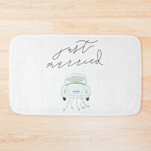 Item preview, Just Married designed and sold by mixandmatchbymm.