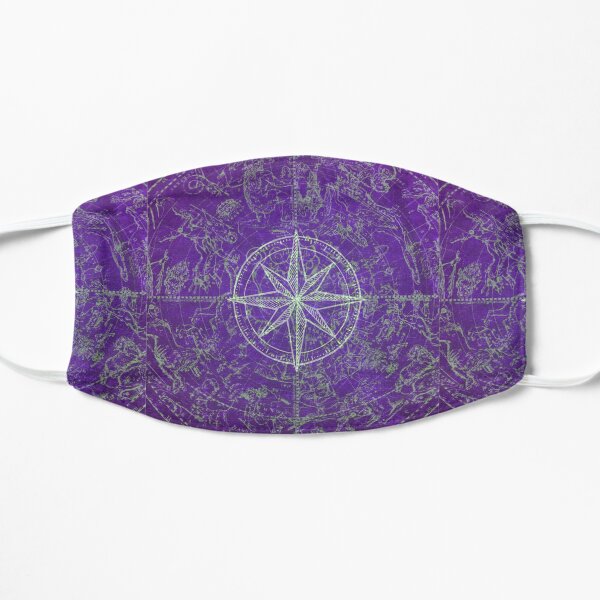 Map of the Heavens in Purple Mask