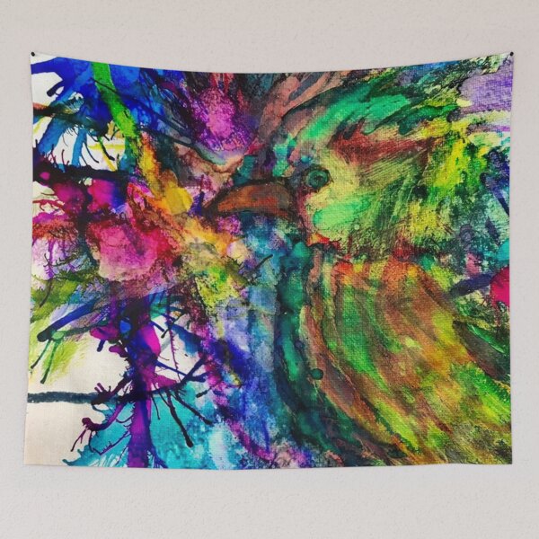Item preview, tropical bird designed and sold by NathBCreations.