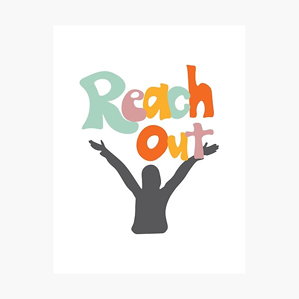 Item preview, Reach Out designed and sold by mkunze.