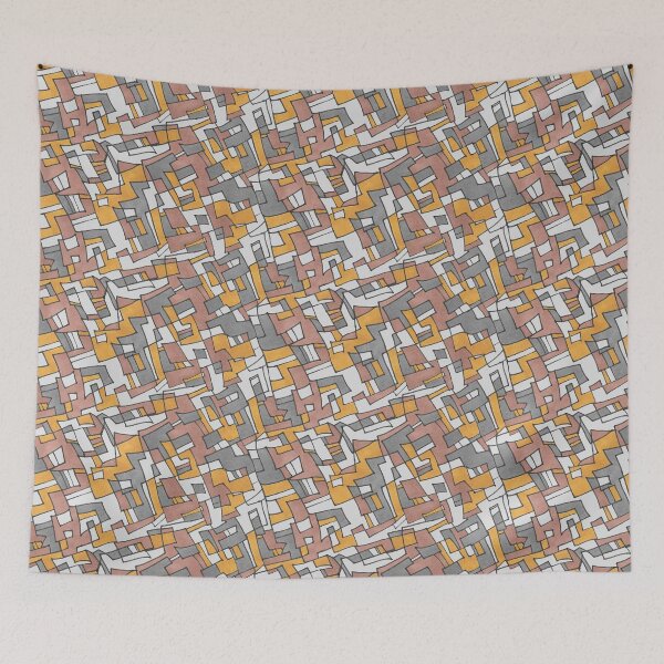 Item preview, Overlapping Squares Pattern designed and sold by TooCoolUnicorn.