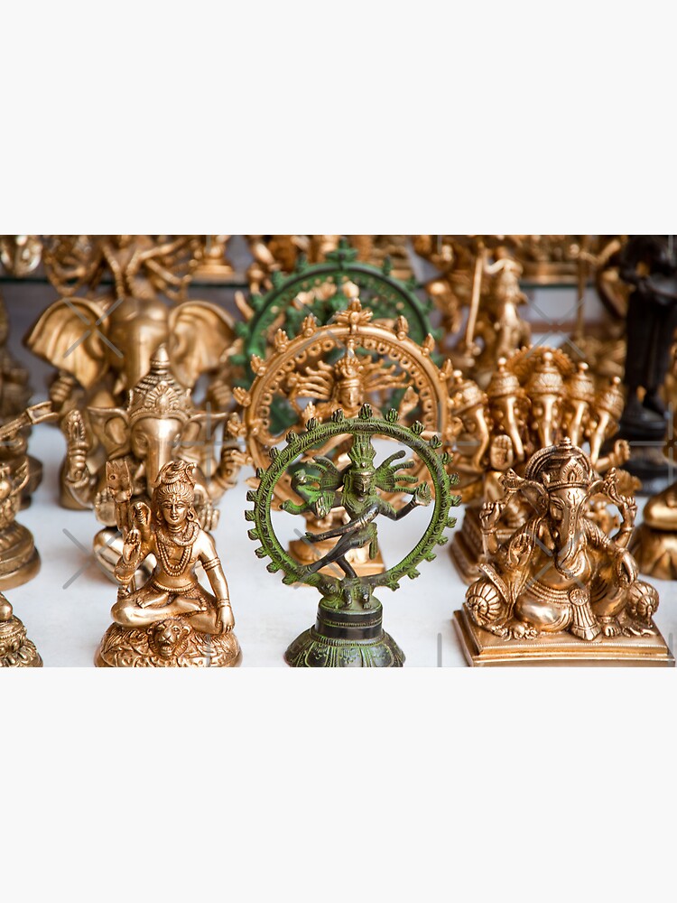 "Statues for sale of Hindu Gods" Framed Art Print for Sale by