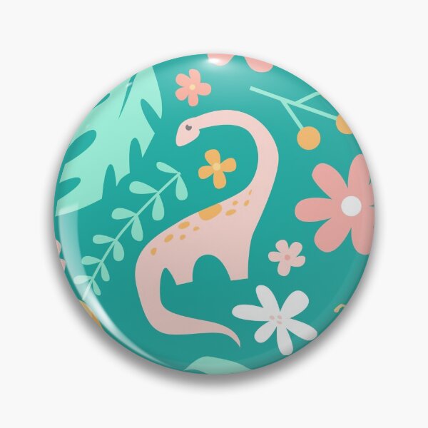 Item preview, Dinosaurs + Unicorns in Teal designed and sold by latheandquill.