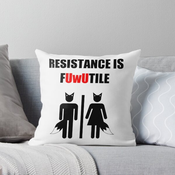 Item preview, RESISTANCE IS FUwUTILE designed and sold by sergeant16bit.