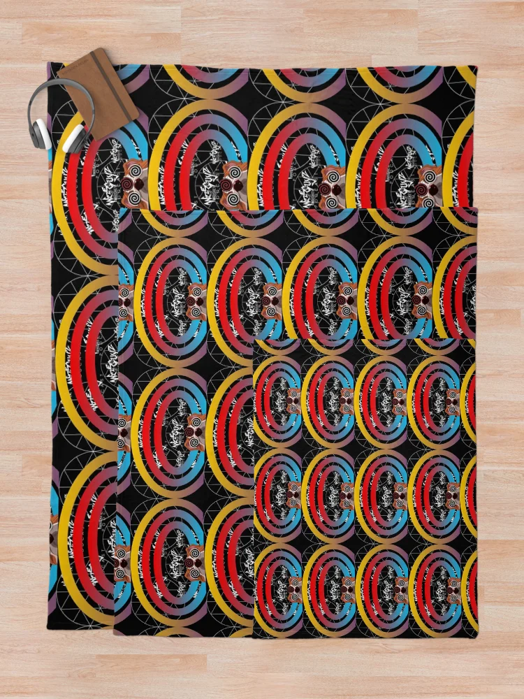 Thumbnail 5 of 6, Throw Blanket, WIZE RINGZ designed and sold by wizeguyz.