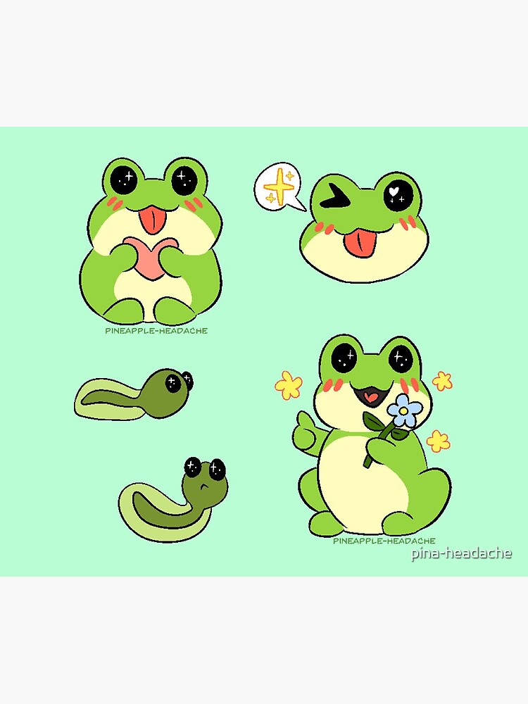 "Cute chibi frogs" Travel Mug by pina-headache | Redbubble