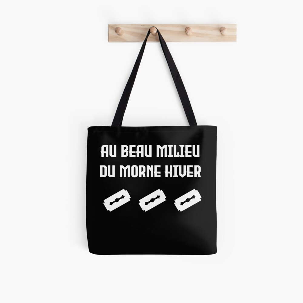 Au Beau Milieu Du Morne Hiver Texte Tote bag « Au beau milieu du morne hiver Peaky Blinders », par  goseriesfilms | Redbubble