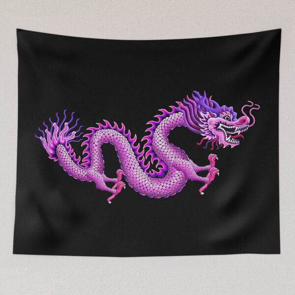 Item preview, Pink Chinese Dragon designed and sold by 99stars.