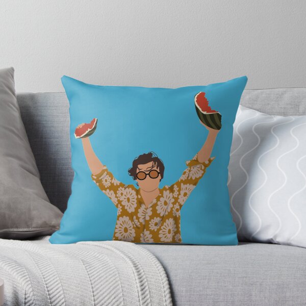 watermelon sugar mv Throw Pillow