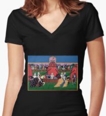 Tournament Women's Fitted V-Neck T-Shirt