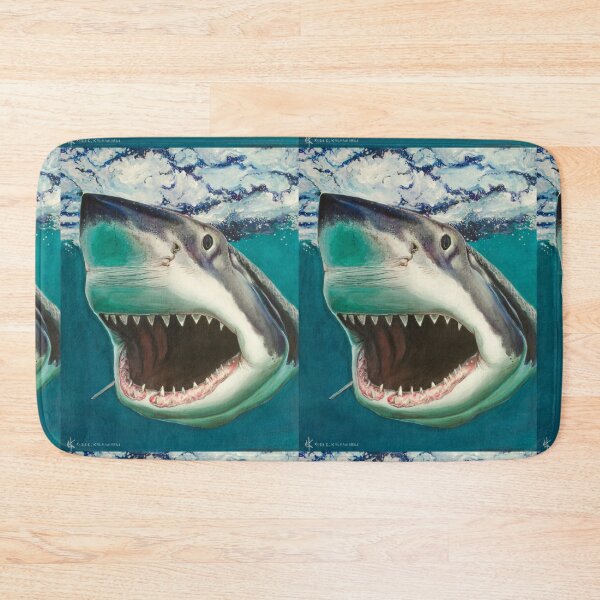Item preview, Great White Shark Surf designed and sold by Kyra C. Kalageorgi.