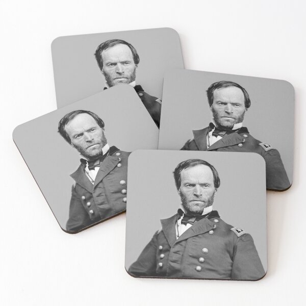 Item preview, General William Tecumseh Sherman Portrait - 1864 designed and sold by warishellstore.
