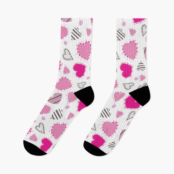 Item preview, Hearts, Swirls, Dots and Stripes designed and sold by Dora Yvonne Textiles.