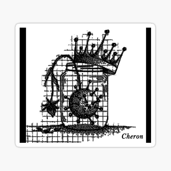Corona King Sticker
