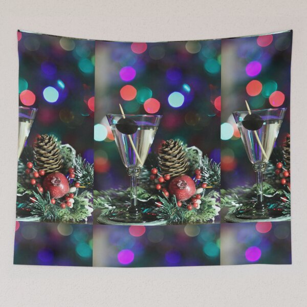 Item preview, christmas martini cocktail designed and sold by pinkal.