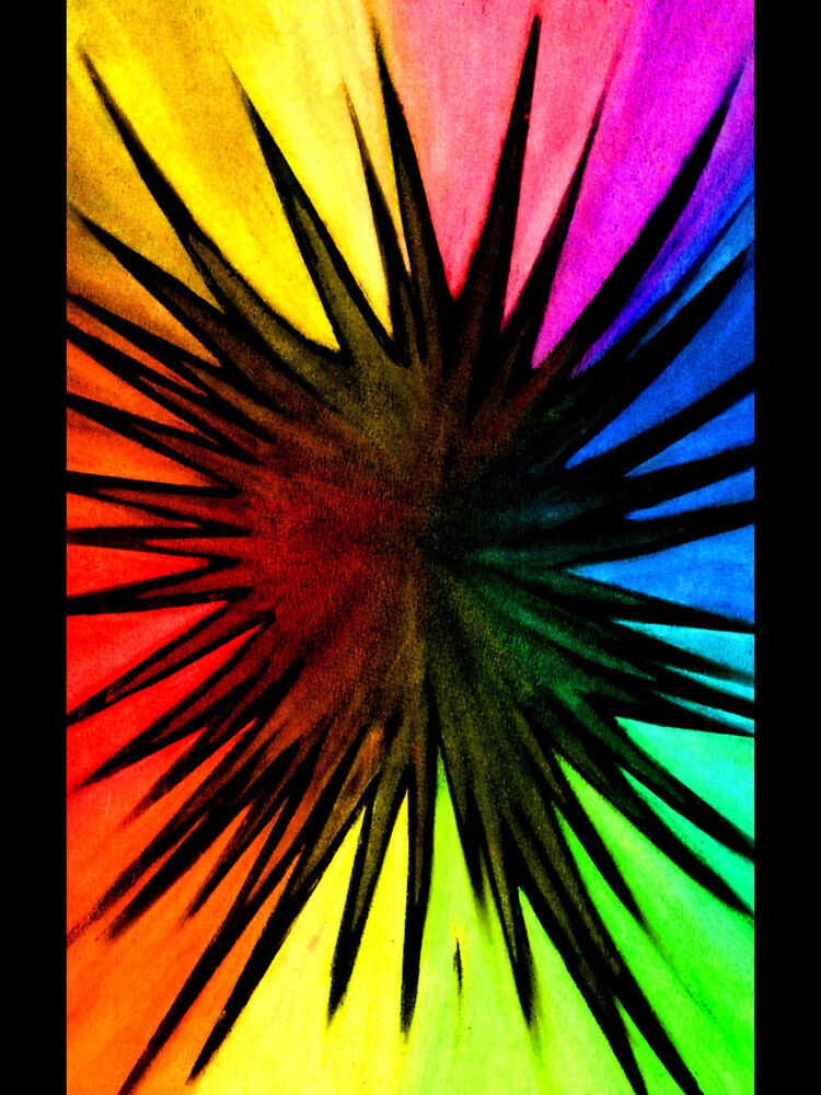 "Rainbow Splat" - phone by michellelee