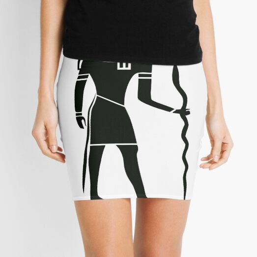 The Egyptian God "Thoth" Mini Skirt