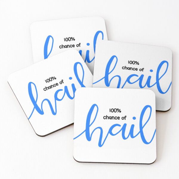 Item preview, 100% chance of hail designed and sold by ekmdesigns.