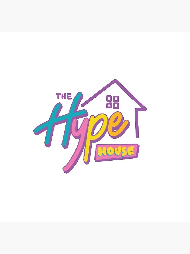 "HYPE HOUSE LOGO" Metal Print by savannahcarbone Redbubble