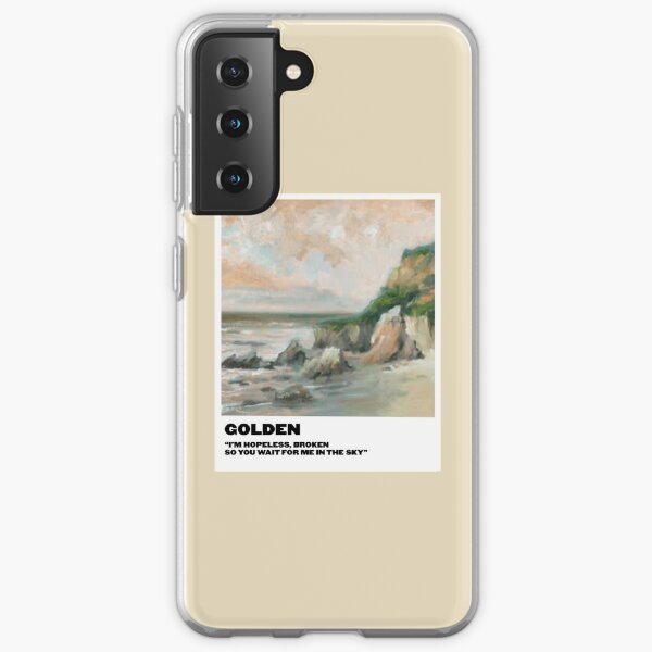 golden polaroid Samsung Galaxy Soft Case