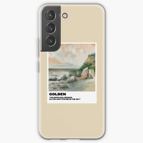 golden polaroid Samsung Galaxy Soft Case
