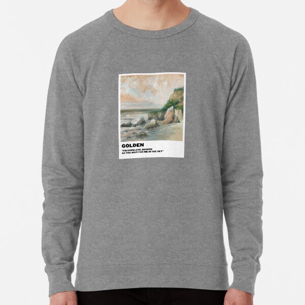golden polaroid Lightweight Sweatshirt