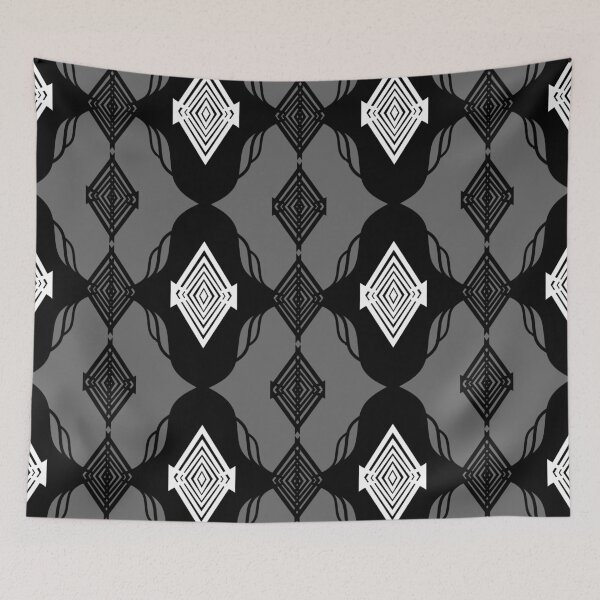 Artikelvorschau, Lala Diamond Doodle Grey entworfen und verkauft von LalaDoodleBug.