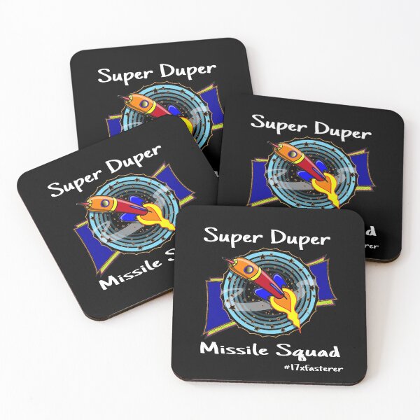 Item preview, Super Duper Missile Squad designed and sold by Ninjawhere.