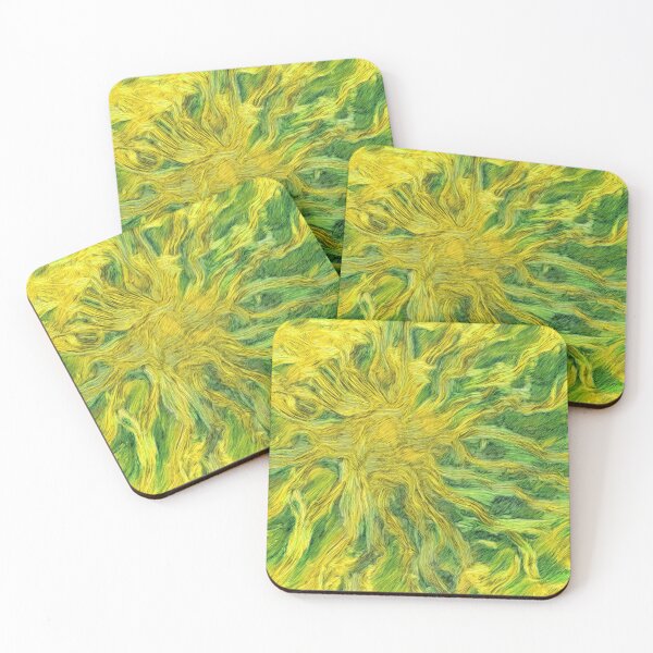 Item preview, Abstraction of Sunflower Sun designed and sold by blackhalt.